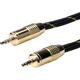 Kabel Roline Jack 3.5mm - Jack 3.5mm 2.5m złoty (11.09.4283)