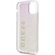 Guess Guess GUHCN65PCUGLGPI iPhone 11 Pro Max różowo-złoty/gold pink hard case Gradient Glitter