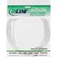 Kabel zasilający InLine InLine Kabel zasilający, wtyk Euro do wtyczki Euro8, biały, 0,3 m