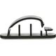 Organizer InLine Uchwyt Czarny 10 sztuk  (59970M)