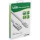 Kabel USB InLine USB-A - Lightning 2 m Srebrny (31422A)