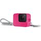 GoPro GP SLEEVE & LANYARD ELECTRIC PINK HERO 7 BLACK/SILVER/WHITE