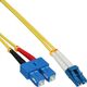 InLine InLine Kabel światłowodowy duplex, LC/SC, 9/125µm, OS2, 5m