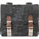 Basil Sakwa miejska podwójna BASIL BOHEME DOUBLE BAG 35L, mocowanie na paski, wodoodporny poliester, charcoal (NEW)