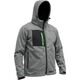 Dedra kurtka softshell z kapturem rozmiar S, 96% poliester+4% elastan (BH61KS-S)