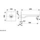 Bateria wannowa KFA 836-002-00 MOKAIT WYLOT BATERII WANNOWEJ PODTYNKOWEJ // B-77-WYLOT