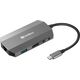 Stacja/replikator Sandberg 6w1 Travel Dock USB-C (136-33)