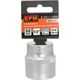 EPM NASADKA KRÓTKA 1/2&#039|&#039|&#039|&#039| 6-KĄTNA SATIN 14MM