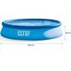Intex Basen rozporowy Easy Set 396cm (28143)