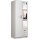 Topeshop szafa Romana lustro 80cm biel (ROMANA 80 BIEL L KPL)