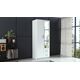 Topeshop szafa Romana lustro 80cm biel (ROMANA 80 BIEL L KPL)