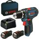 Wiertarko-wkrętarka Bosch GSR 12V-15 12 V 2 x akumulator 2 Ah (060186810F)