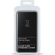 Etui Clear View Samsung A21 A215 czarny/black