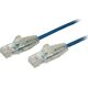 StarTech STARTECH.COM 1m Cat6-Kabel - Schlankes Cat6-Patchkabel - Blau - Snagless-RJ45-Steckverbinder - LSZH - 28 AWG Kupferdraht