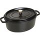 STAUB Garnek STAUB żeliwny owalny 5.5 ltr czarny uniwersalny