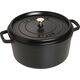 STAUB Garnek STAUB żeliwny okrągły 8.35 ltr czarny uniwersalny