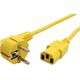 Kabel zasilający Roline ROLINE Kabel zasilający do monitora IEC 320-C13 1.8m żółty