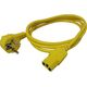 Kabel zasilający Roline ROLINE Kabel zasilający do monitora IEC 320-C13 1.8m żółty