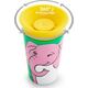 Munchkin MUNCHKIN KUBEK 360 ECO WILDLOVE SŁOŃ, 266 ML