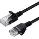 MicroConnect U/UTP CAT6A Slim 0.25M Black