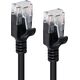 MicroConnect U/UTP CAT6A Slim 0.25M Black
