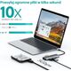 Stacja/replikator Choetech HUB-M19 USB-C (HUB-M19 GRAY)