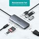 Stacja/replikator Choetech HUB-M19 USB-C (HUB-M19 GRAY)