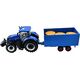 Bburago Skala Bburago: 1:32 Zestaw ekonomiczny B18-44060 ciągnika rolniczego i przyczepy New Holland T7000 (różne)