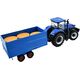 Bburago Skala Bburago: 1:32 Zestaw ekonomiczny B18-44060 ciągnika rolniczego i przyczepy New Holland T7000 (różne)