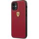 Ferrari Ferrari FESPEHCP12SRE iPhone 12 mini 5,4" czerwony/red hardcase On Track Perforated