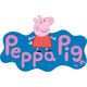 Ravensburger Ravensburger 5534 Peppa Wutz Świąteczne puzzle z zawieszeniem na drzwi, 32 elementy