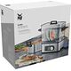 WMF WMF Lono 2in1 Sous Vide Garer Pro z wkładką do wolnego gotowania (1500 W, gotowanie próżniowe, powolne gotowanie, pojemnik na wodę 6,0 l, funkcja timera do 72 godzin)