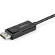 Kabel USB StarTech USB-C - DisplayPort 1 m Czarny (CDP2DP1MBD)