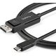 Kabel USB StarTech USB-C - DisplayPort 1 m Czarny (CDP2DP1MBD)