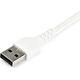 Kabel USB StarTech USB-A - USB-C 2 m Biały (RUSB2AC2MW)