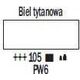 Artequipment Farba akrylowa TALENS AMSTERDAM 120ml 105 - TITANIUM WHITE uniw