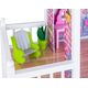 Jokomisiada DUŻY Drewniany domek dla LALEK BARBIE meble (ZA2122)