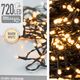 Lampki choinkowe ASJ Commerce 720 LED białe ciepłe