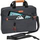 Torba Pedea Torba na laptopa PEDEA Torba Elegance Pro na notebook 15,6 cala (39,6 cm) Torba na ramię z paskiem na ramię i przegrodą na tablet do 27,96 cm (11 cali), szara