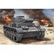 Revell Revell Model Kit Panzer 1:76 - PzKpfw II Ausf.F w skali 1:76, poziom 4, wierna replika z wieloma detalami, 03229
