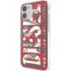 DIESEL SNAP CASE CLEAR IPHONE 12 MINI CZERWONY standard