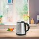 Czajnik Melitta Melitta Prime Aqua Mini Top 1018-03 BK, 1 litr, optyka, srebrny czajnik, plastik, 1 litr, stal nierdzewna. czarny