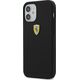 Ferrari Ferrari FESSIHCP12SBK iPhone 12 mini 5,4 czarny/black hardcase On Track Silicone