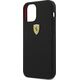 Ferrari Ferrari FESSIHCP12SBK iPhone 12 mini 5,4 czarny/black hardcase On Track Silicone