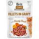 Brit Brit Care Cat Pouch Duck - filety z kaczki w sosie, mokra karma dla kota, saszetka 85g uniwersalny