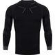 Alpinus Bluza termoaktywna męska Alpinus Tactical Base Layer czarno-szara GT43219 Alpinus L