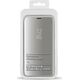 Etui Clear View Samsung A42 A426 srebrny/silver