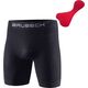 Brubeck BX11420 Bokserki męskie z wkładką rowerową czarny M