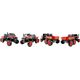 Super-Toys BUGGY 6 KOŁOWY DLA 2 DZIECI, WYWROTKA, MIĘKKIE KOŁA, MIEKKIE SIEDZENIE, NAJMOCNIEJSZA WERSJA/A730-2