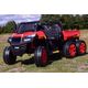 Super-Toys BUGGY 6 KOŁOWY DLA 2 DZIECI, WYWROTKA, MIĘKKIE KOŁA, MIEKKIE SIEDZENIE, NAJMOCNIEJSZA WERSJA/A730-2